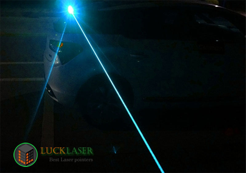 465nm 3~3.5W 空色レーザー 潜水探険懐中電灯 DS7