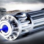2000mW 445nm 青レーザーポインター ビデオ際の出力テスト
