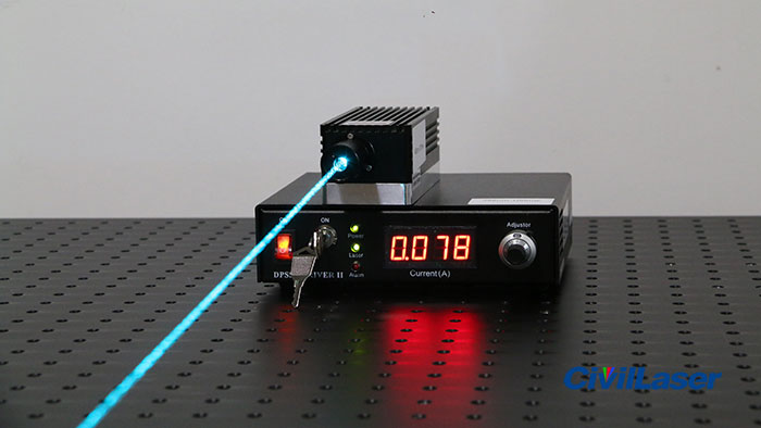 青色半導体レーザー 488nm 100mW レーザーシステム