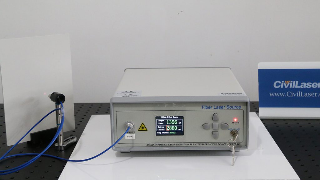 808nm 4W ファイバレーザ 出力パワーを調整する