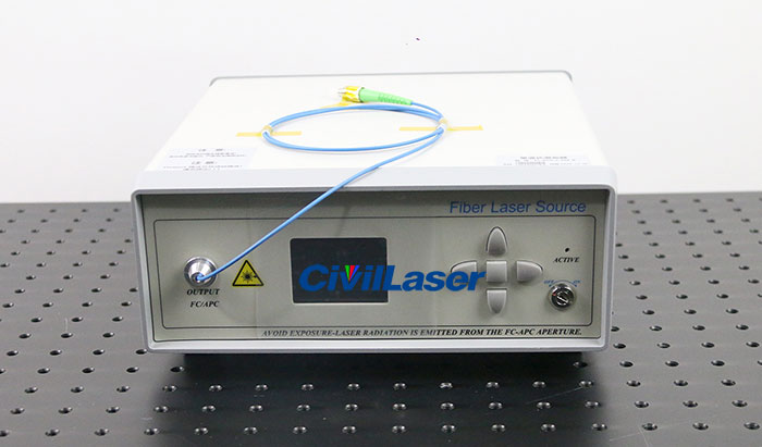 850nm 5mW SM 赤外線レーザー ファイバー付き