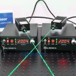 520nm ラボレーザーシステム 緑色 レーザービーム