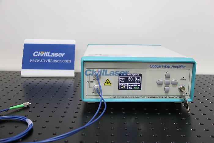1030~1070nm 27dBm 500mW 偏波保持 YDFA