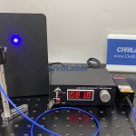 450nm 40mW ラボ PM ファイバーレーザーシステム 操作ビデオ