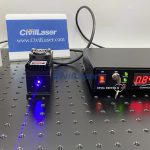 430nm 1W 半導体レーザーの動作ビデオ