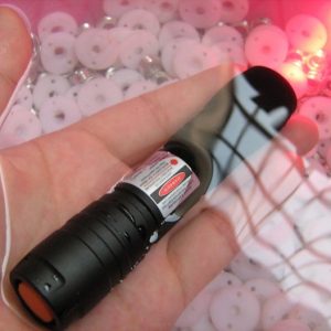 防水機能 100mW~200mW 660nm 赤色レーザーポインター