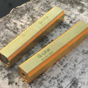 全世界初の方形全銅殻 レーザー懐中電燈  1W/2W 445nm 青レーザーポインター  防水機能