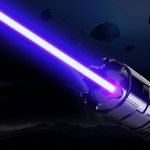 高出力 青 レーザーポインター 2000mw  & 無料小型グリーンレーザーポインター