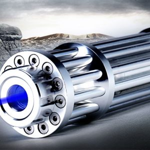2000mW 445nm 手持ち型  青レーザーポインター  超強力光柱 レーザーポインター 高出力 販売
